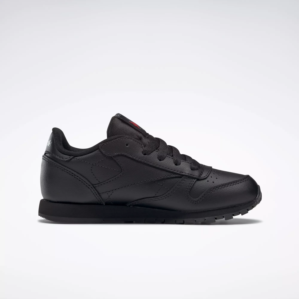 Reebok Kids' Classic Leather PS Shoes - All Black