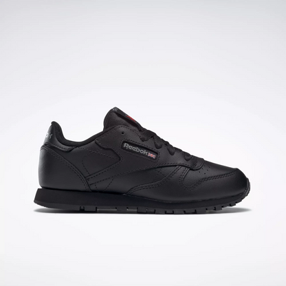 Reebok Kids' Classic Leather PS Shoes - All Black