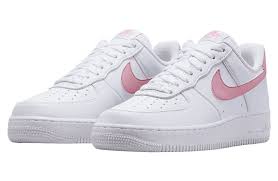 Nike Women's Air Force 1 '07 Next Nature Shoes - White / Elemental Pink