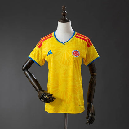 Women Colombia Jersey 2026 World Cup Home Football Kit