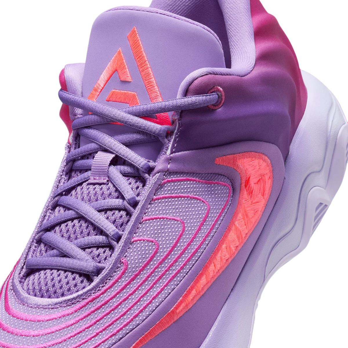 Nike Men's Giannis Immortality 4 Shoes - Black Raspberry / Hot Punch / Hot Fuchsia / Aster Pink