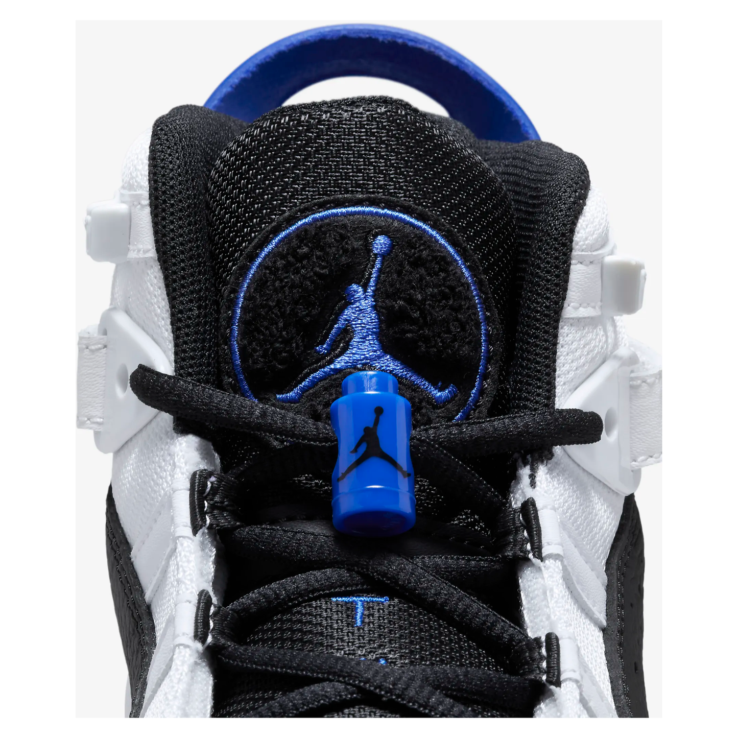 Kids' Jordan 6 Rings TD Shoes - White / Black / Game Royal