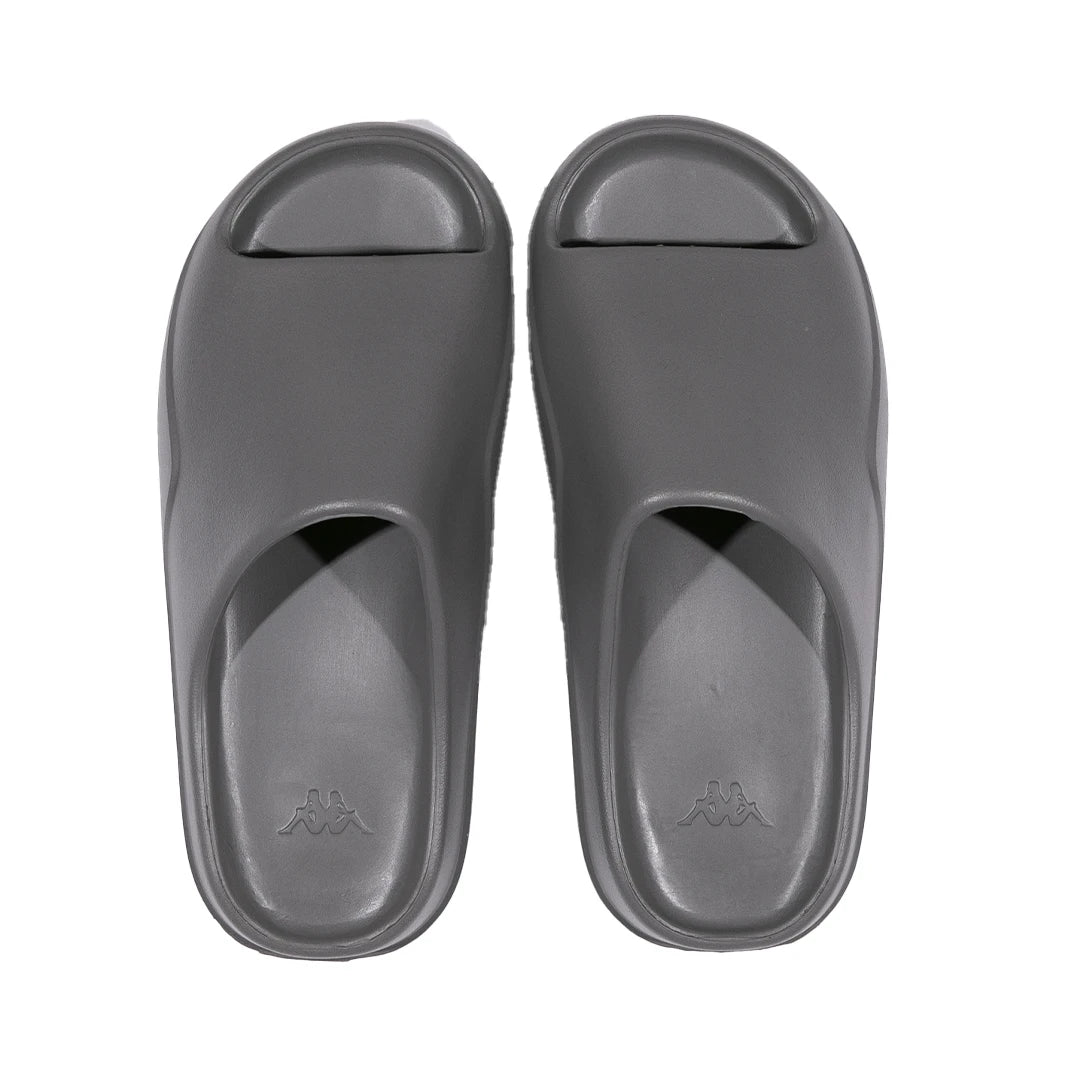 Kappa Unisex Authentic Plume 1 Sandals - Grey Md Mel