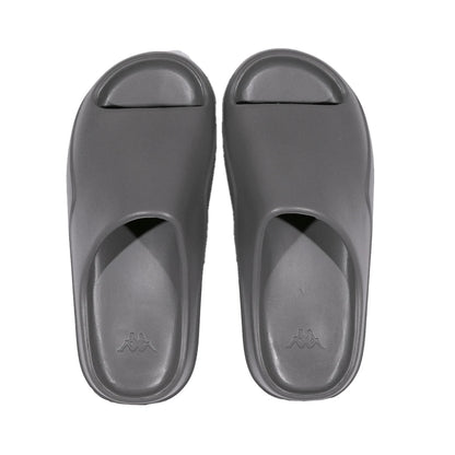 Kappa Unisex Authentic Plume 1 Sandals - Grey Md Mel