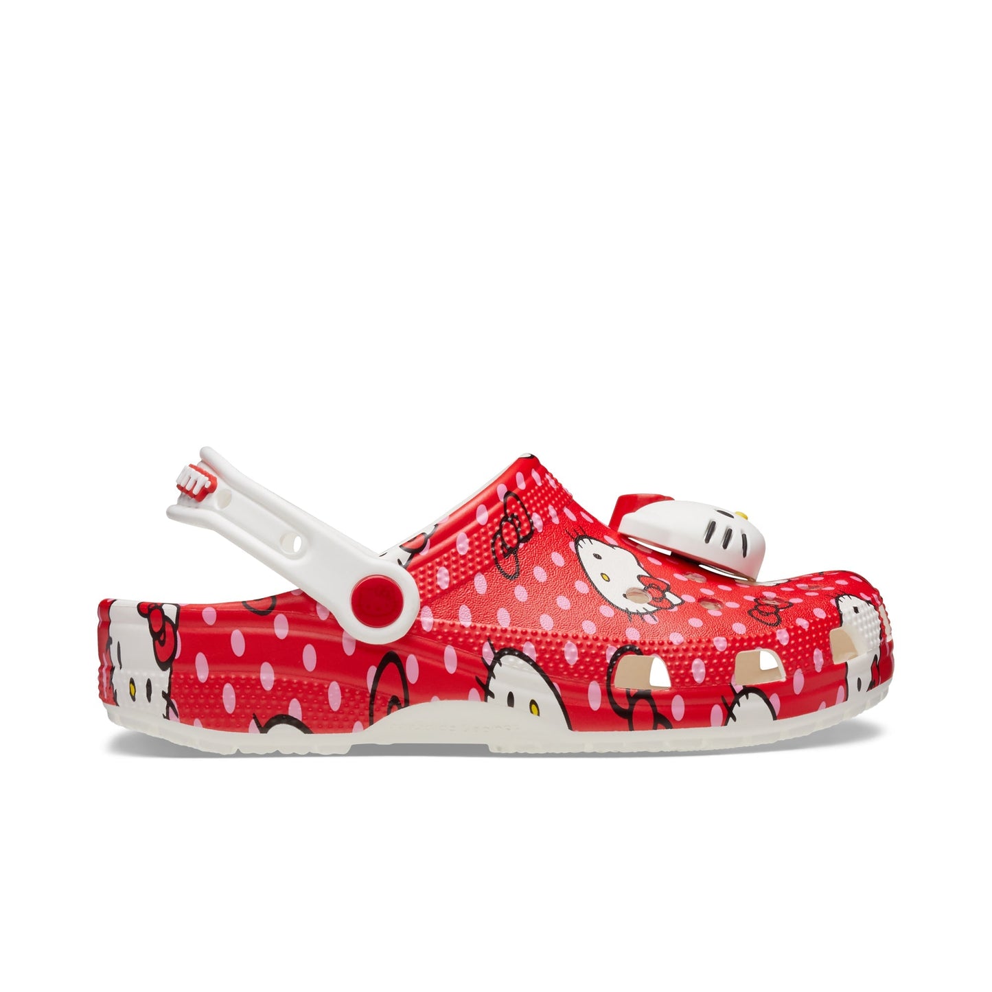 Crocs X Hello Kitty Red Classic Clog