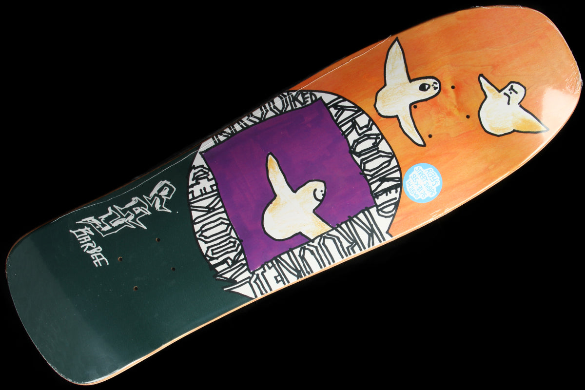 Barbee - Bird Nest Orange Deck 9.5"