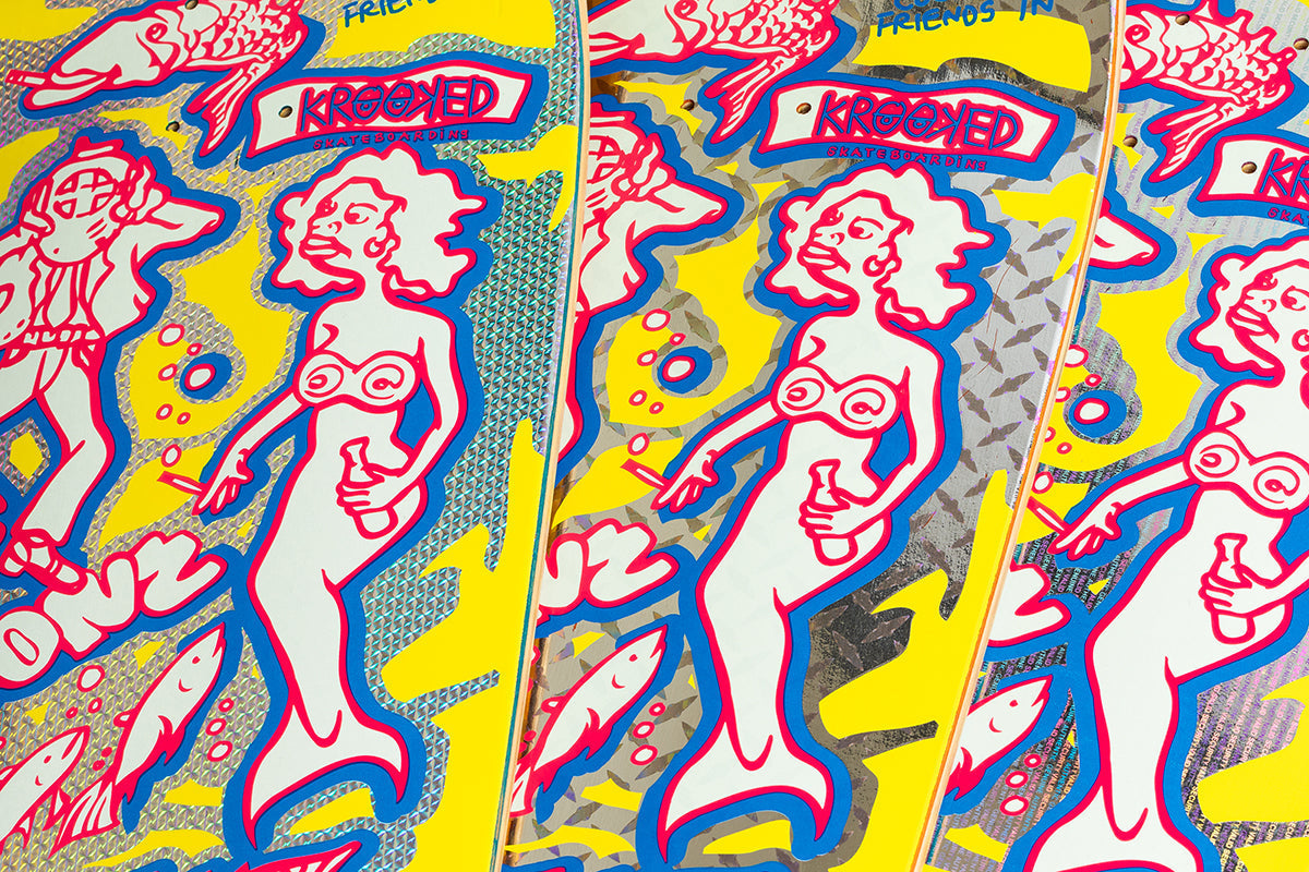 SSD 2024 - Gonz - Color My Friends LTD Deck 9.81"