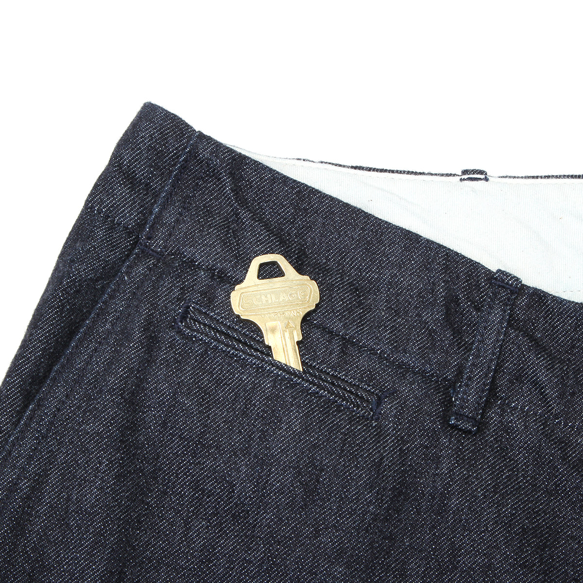 Wide Denim Pants