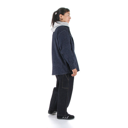Women's Brushed Denim Shirt Jacket