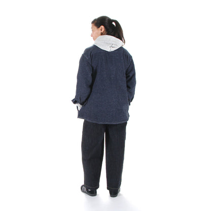Women's Brushed Denim Shirt Jacket