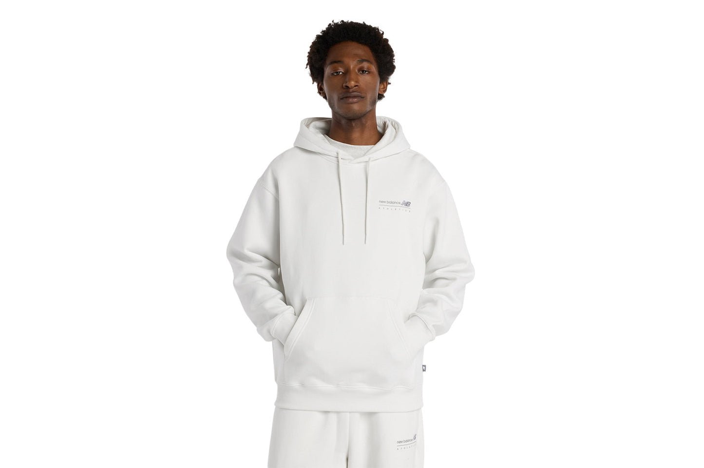 Linear Graphic Fleece Hoodie