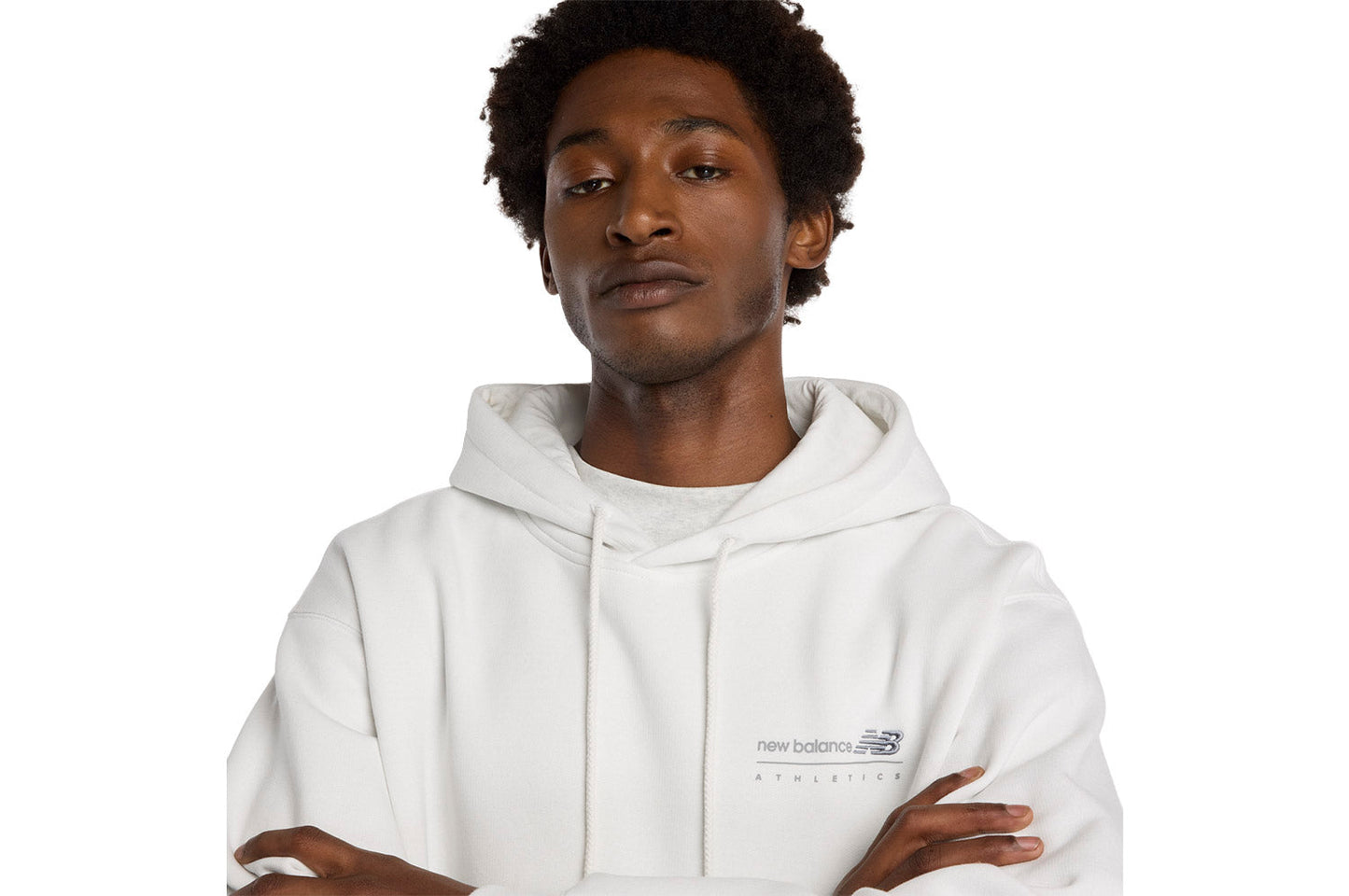 Linear Graphic Fleece Hoodie