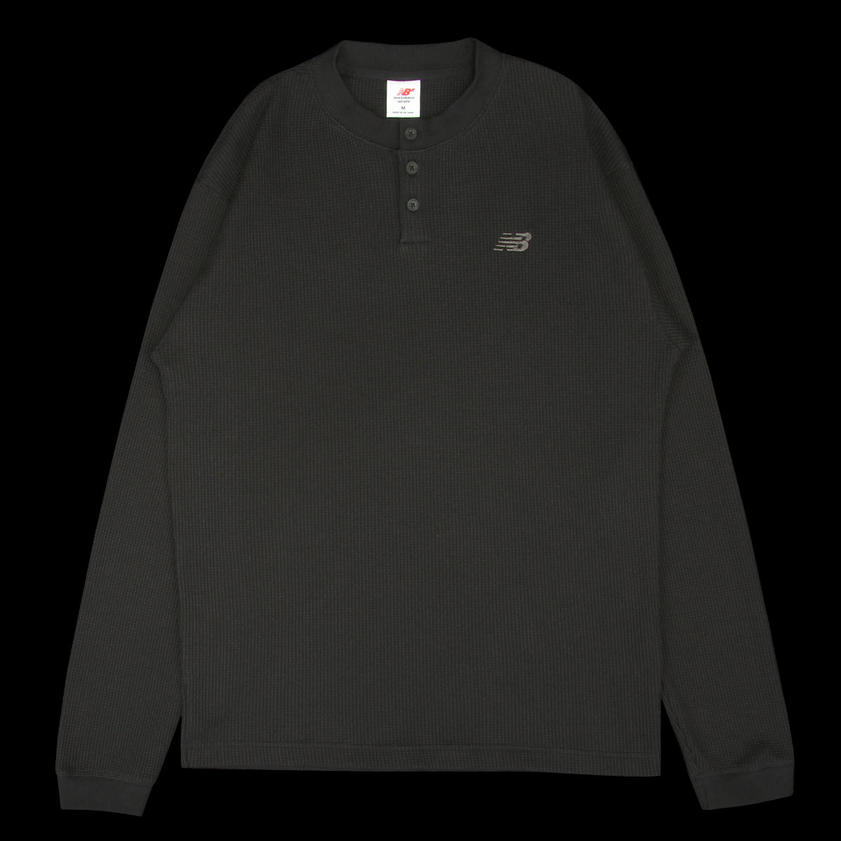 Waffle Knit L/S Henley
