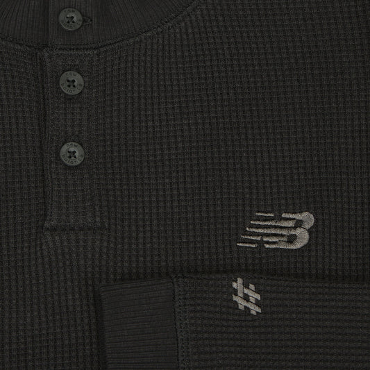 Waffle Knit L/S Henley