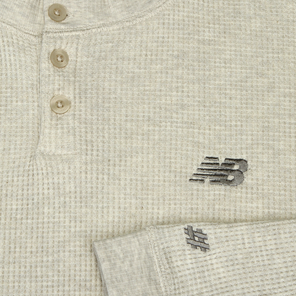 Waffle Knit L/S Henley