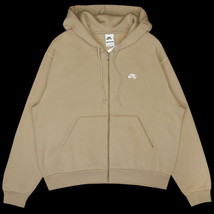 Essentials Logo Hooded Zip-Up Sweatshirt