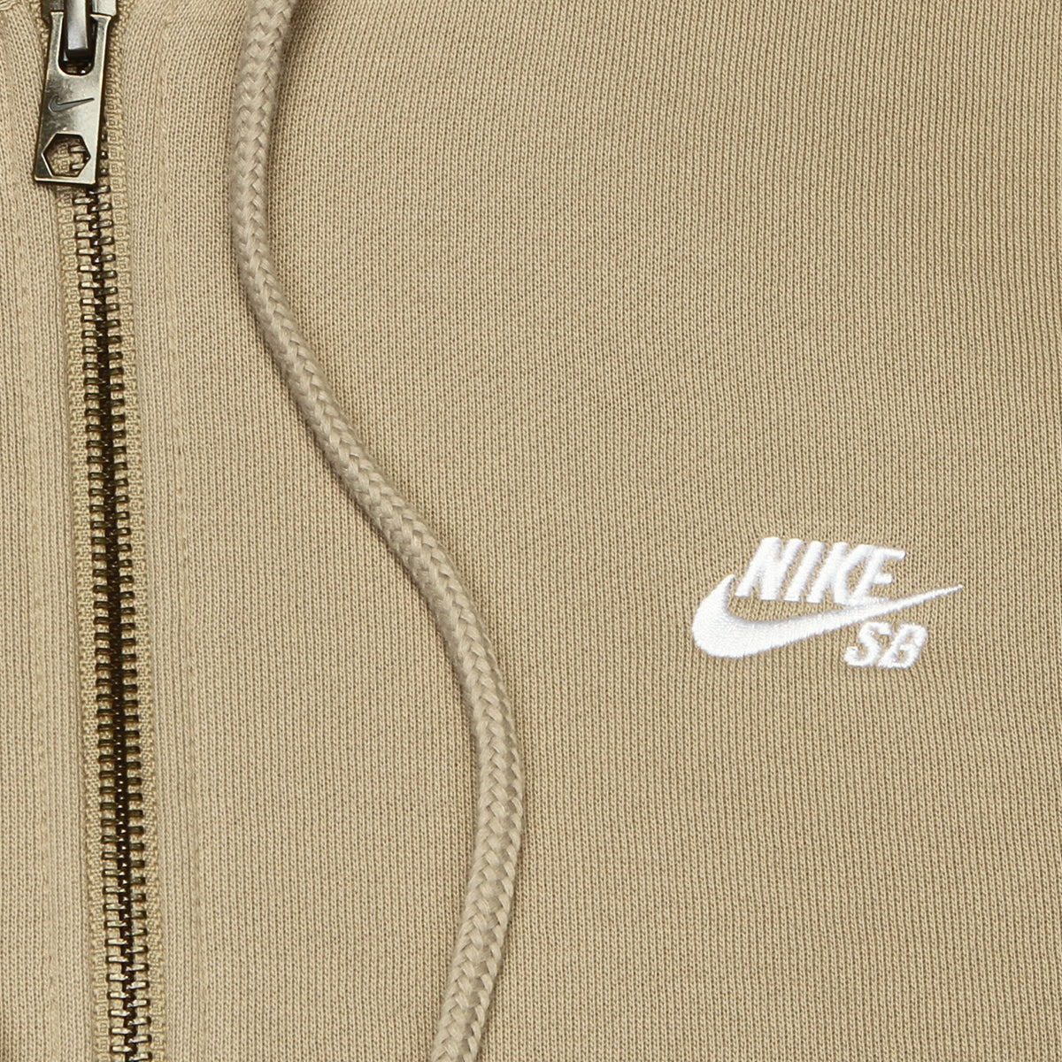 Essentials Logo Hooded Zip-Up Sweatshirt