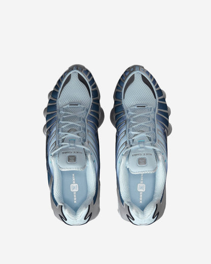 Nike Women's Shox Tl Fade Shoes - Silver / Light Blue / Metallic Silver