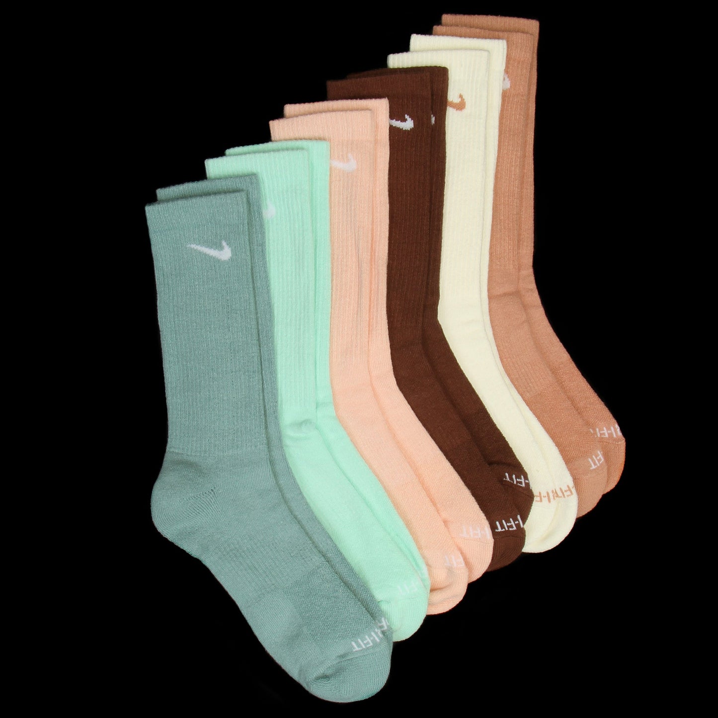 Everyday Plus Crew Socks - 6 Pack