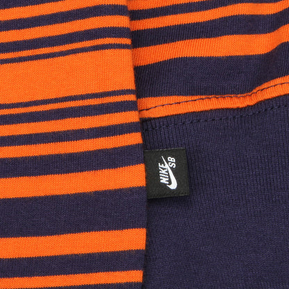 Striped L/S Logo T-Shirt