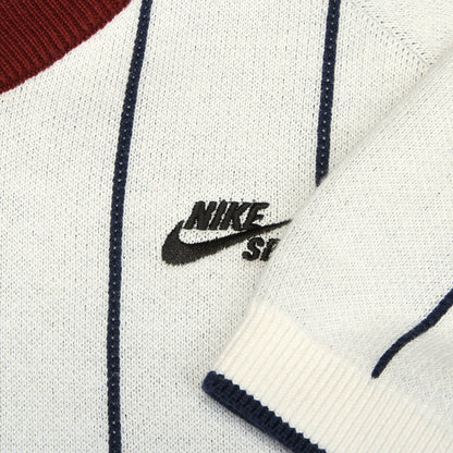 Striped S/S Polo Sweater