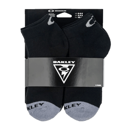 Oakley SI 5-Pack No Show Socks - Black