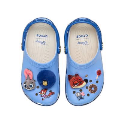 Crocs Kids' Classic Clog Disney Zootopia 2 Officer Hopps Shoes - Multi
