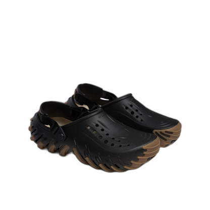 Crocs Men's Echo Gum Ro Clog Shoes - Black / Gum