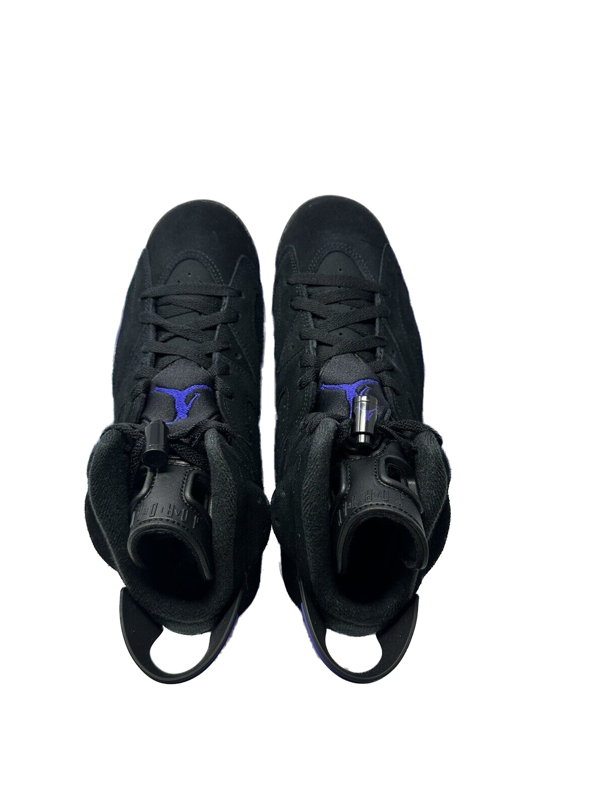Nike Kids' Jordan 6 Retro Aqua Shoes - Black / Bright Concord / Aquatone