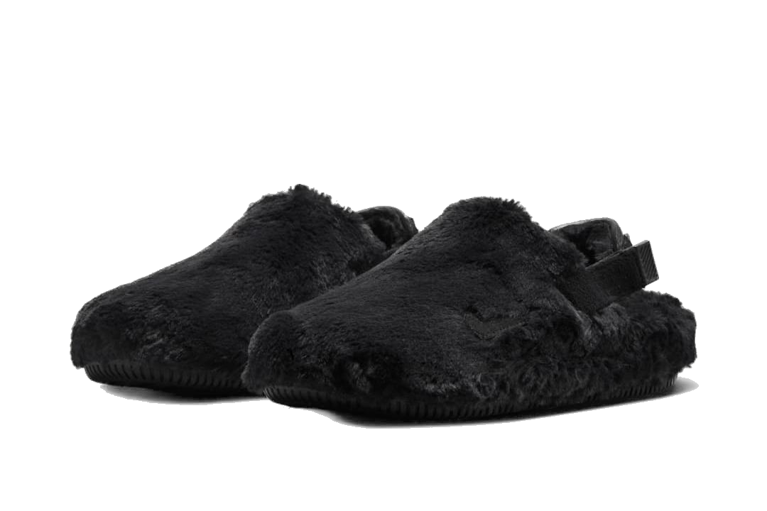 Nike Women's Calm Mule Se Shoes - Black Fur