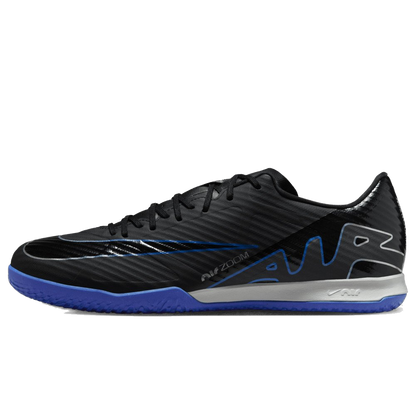 Nike Men's Zoom Mercurial Vapor 15 Academy Soccer Shoes - Black / Blue