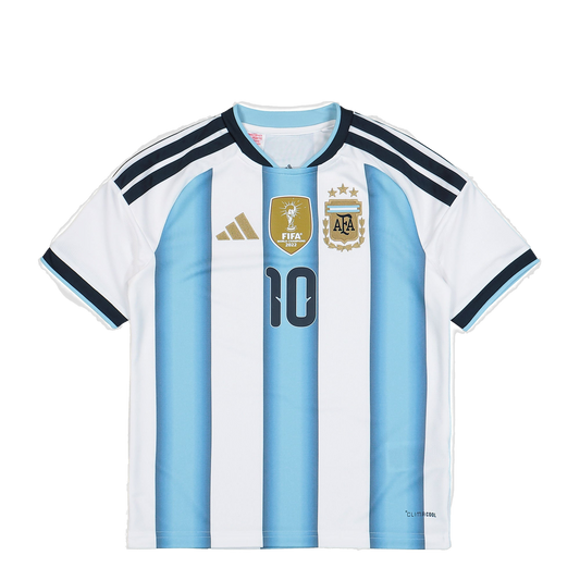 Adidas Kids' Argentina 2026 Home Youth Jersey - White / Ice Blue / Light Blue
