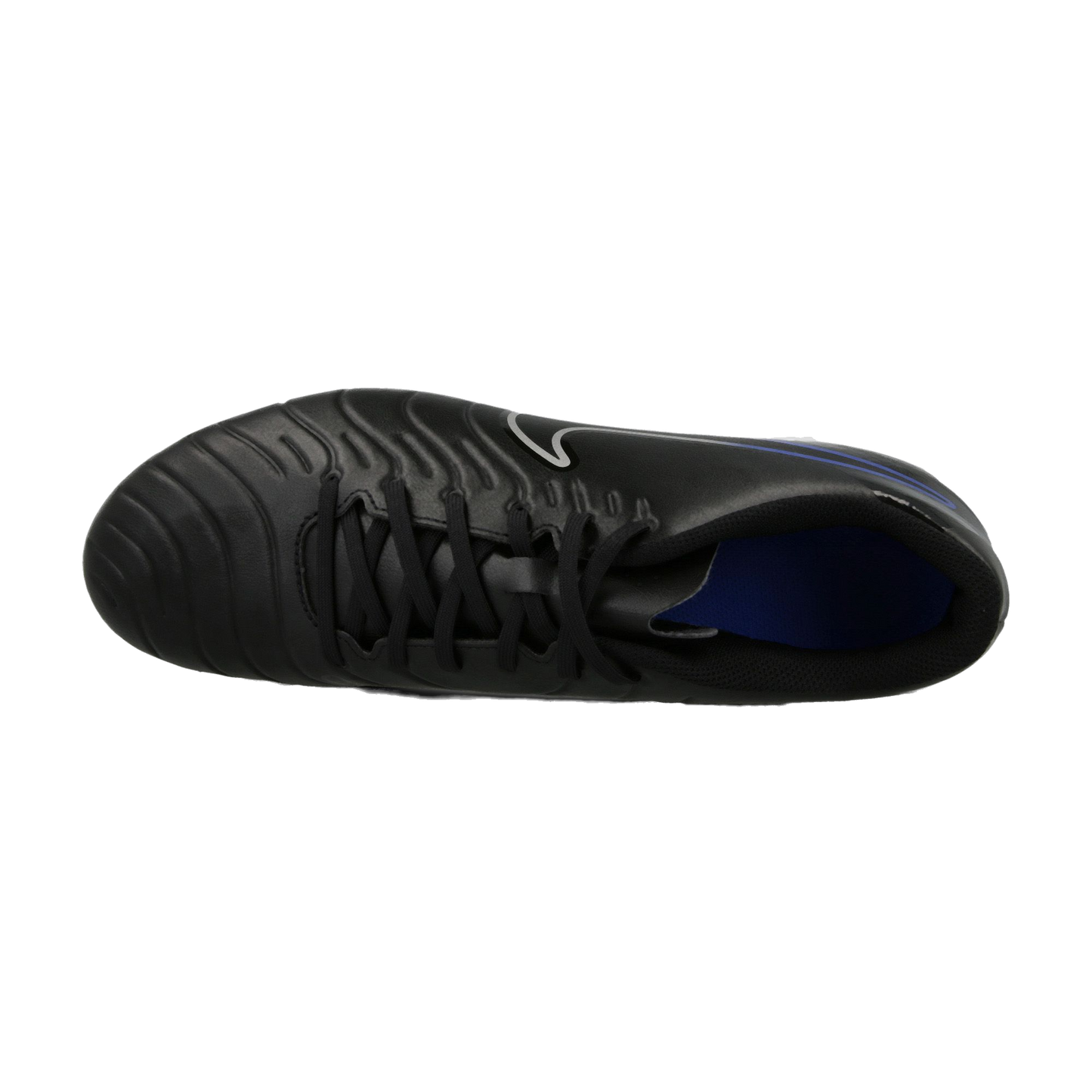 Nike Men's Tiempo Legend 10 Club Soccer Shoes - Black / Chrome / Hyper Royal