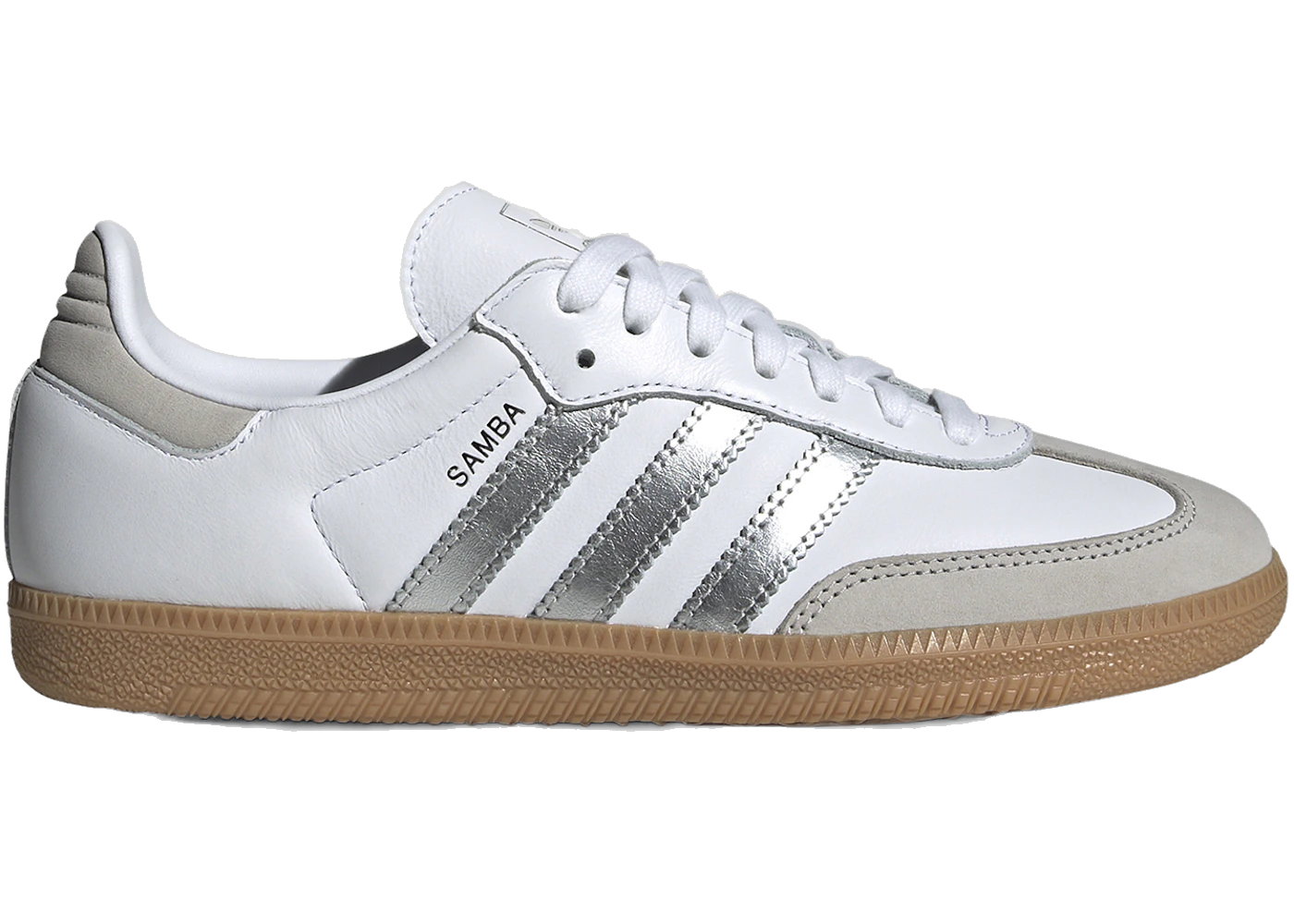 Adidas Women's Samba Og Shoes - White / Silver Metallic / Grey One