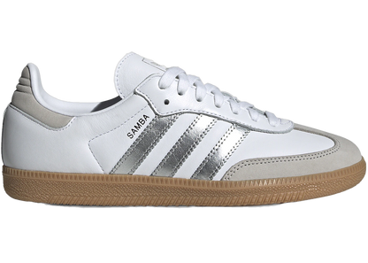 Adidas Women's Samba Og Shoes - White / Silver Metallic / Grey One