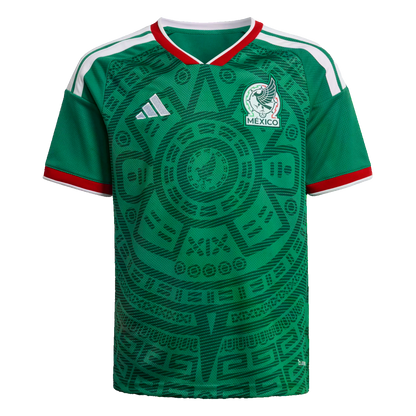 Adidas Kids' Mexico 2026 Home Jersey - Green