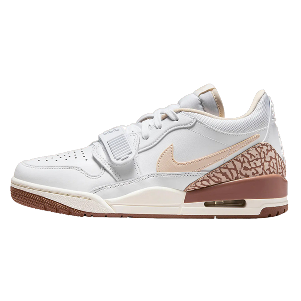 Nike Women's Jordan Legacy 312 Low Shoes - White / Pink Oxford / Archaeo Brown / Sail