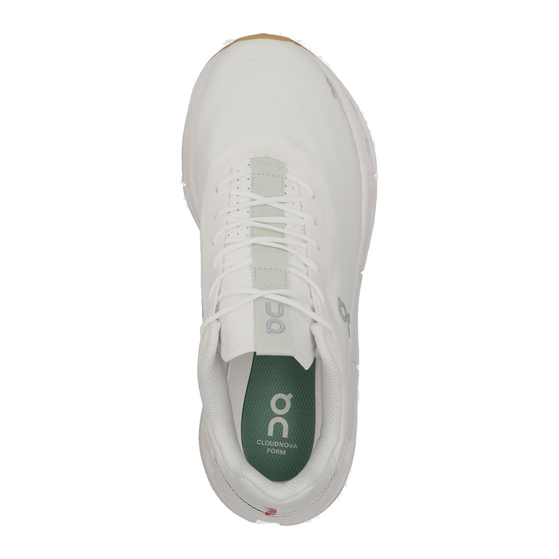 On Running Men's Cloudnova Form Shoes - White / Green
