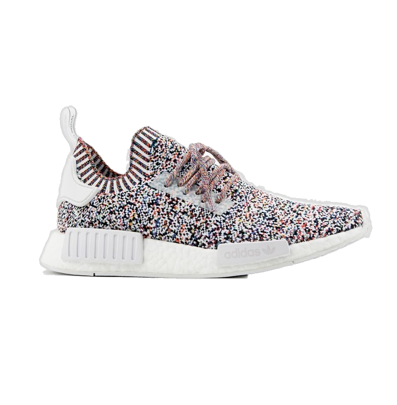 Adidas Men's Nmd R1 Shoes - Core White / Multi-Color