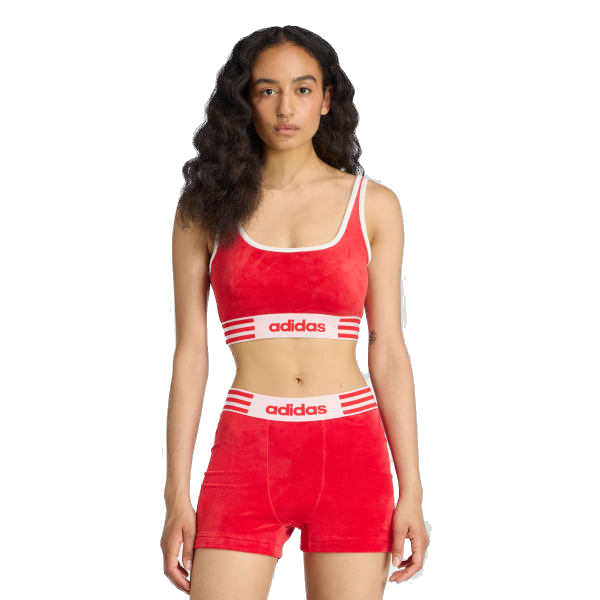 Adidas Women's Winterized Bra Top - Better Scarlet