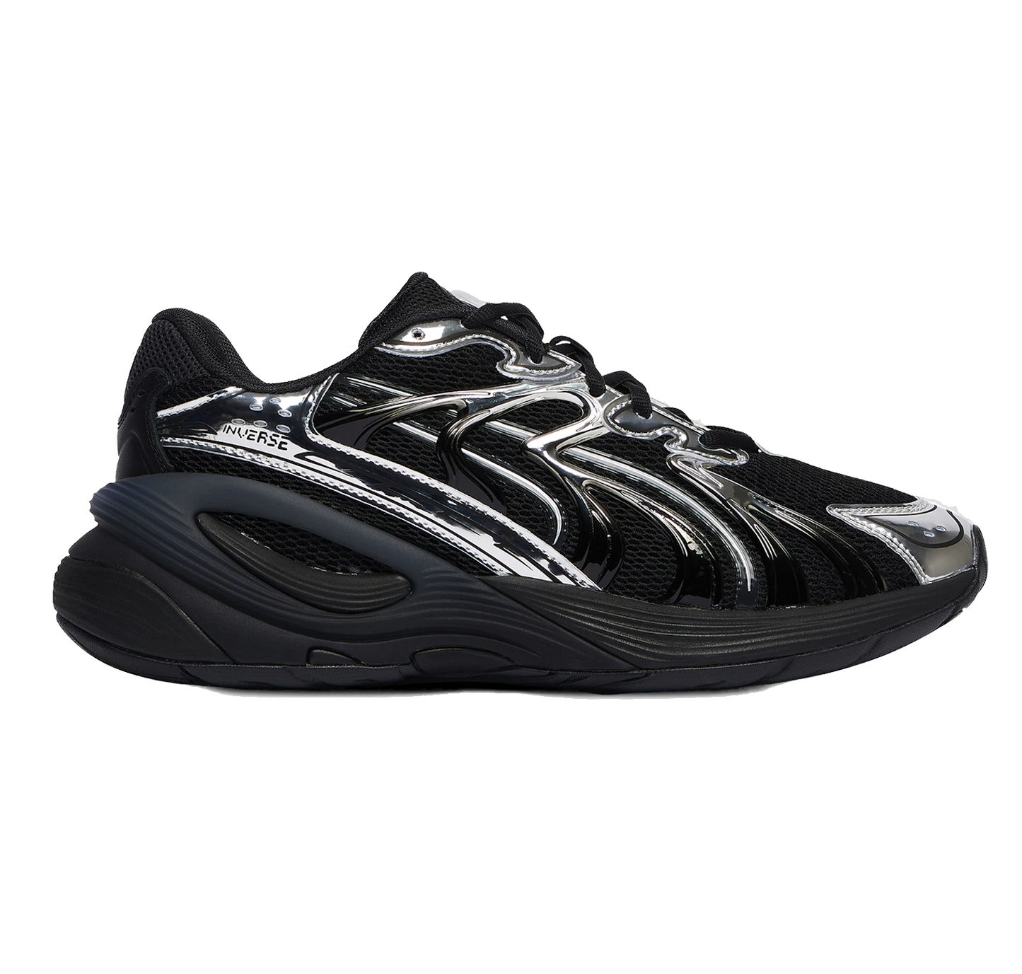 Puma Men's Inverse Shoes - Black / Flat Dark Grey / Silver