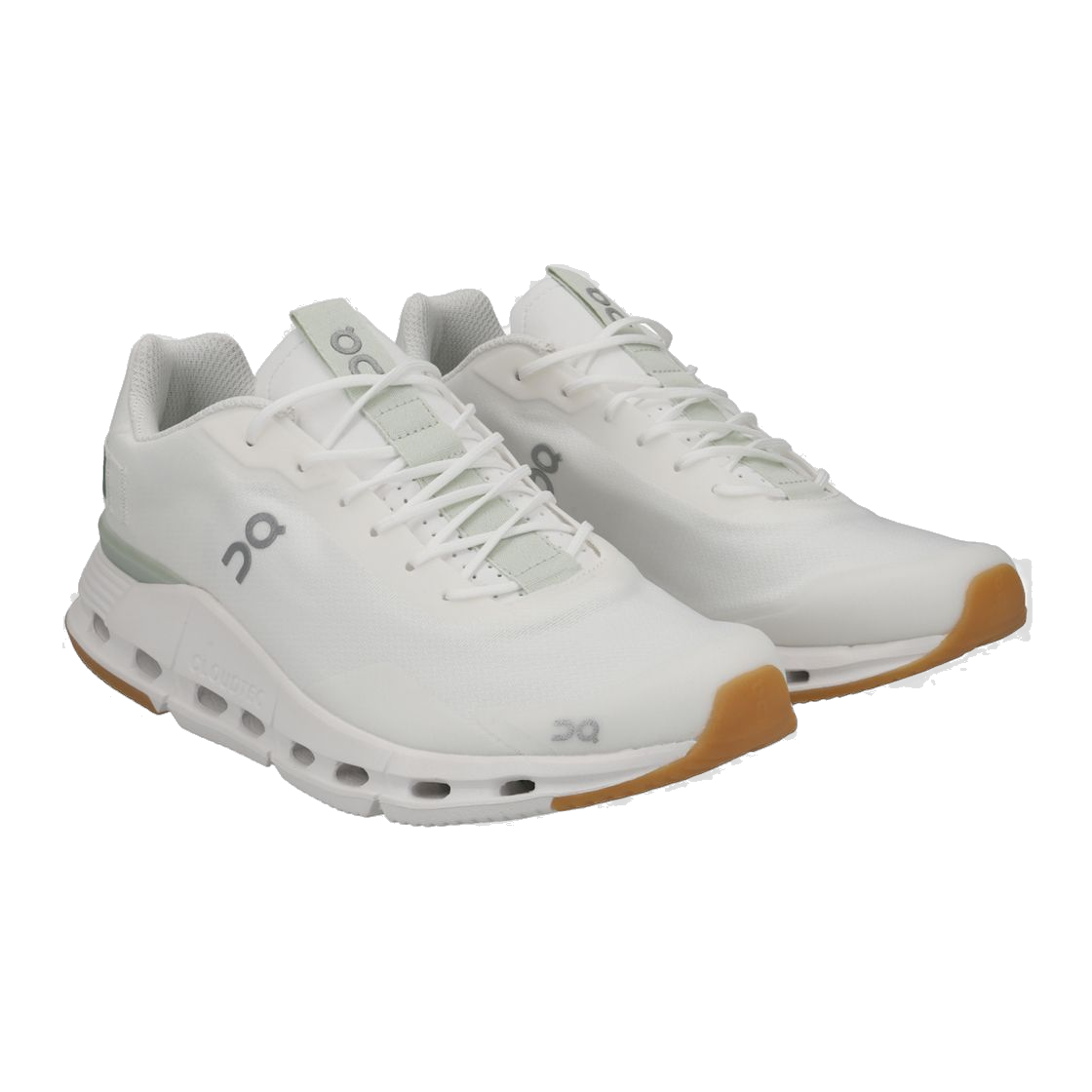 On Running Men's Cloudnova Form Shoes - White / Green