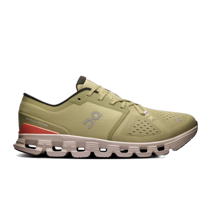 On Men's Cloud X 4 Shoes - Caper / Salmon