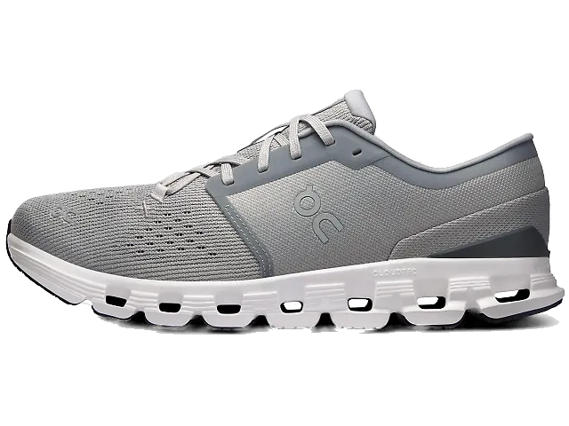 On Running Men's Cloud X 4 Shoes - Alloy / Ivory