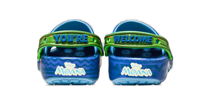 Crocs Kids' Disney Maui Classic Clog Shoes - Blue / Green