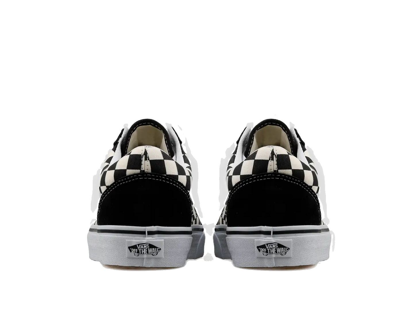 Vans Unisex's Old Skool Shoes - Primary Check Black / White