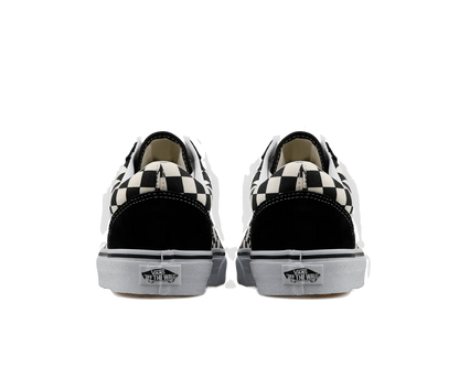 Vans Unisex's Old Skool Shoes - Primary Check Black / White