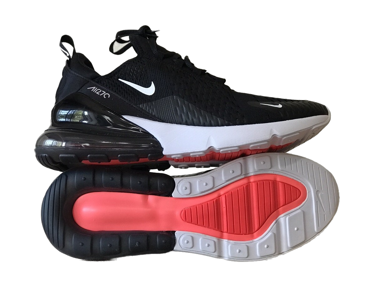 Nike Men's Air Max 270 Shoes - Black / White