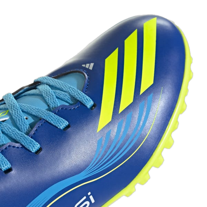 Adidas Men's F50 Messi Club Shoes - Blue / Neon Green