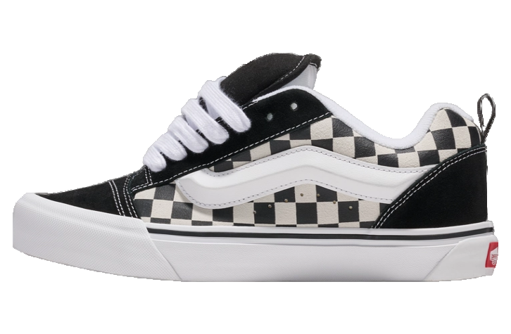 Vans Men's Knu Skool Shoes - Black / White